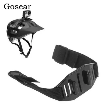 

Gosear Portable Adjustable Helmet Strap Head Belt Mount Holder Adapter for GoPro Hero 5 4 3 SJCAM Xiaomi Yi Sport Camera Gadgets