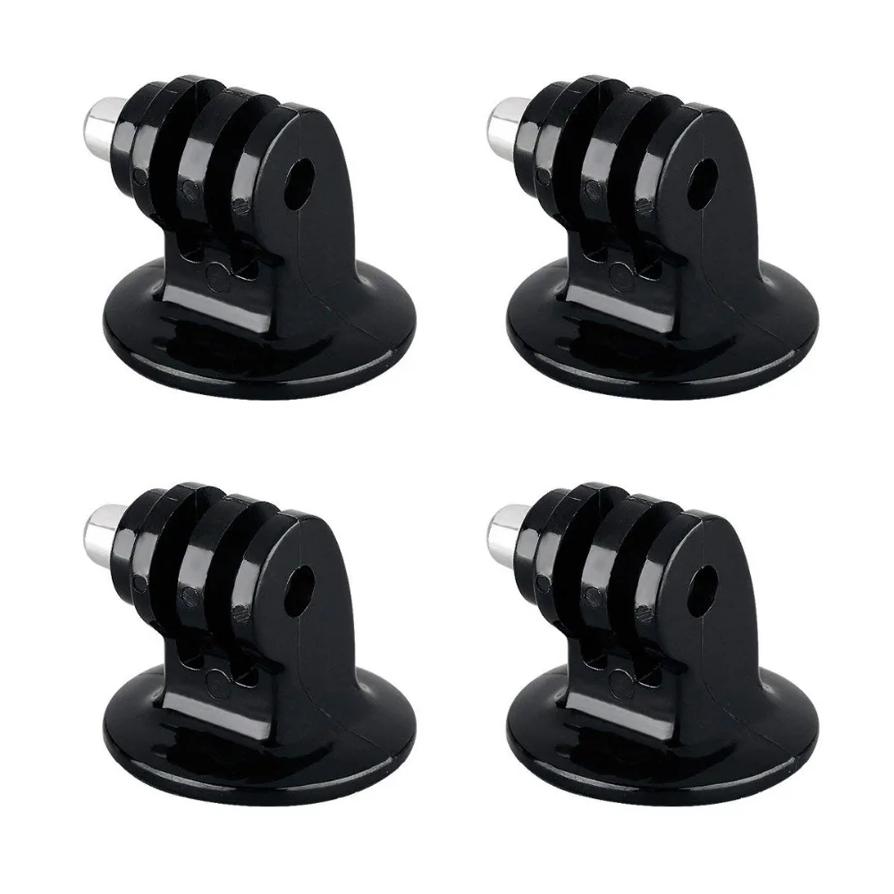 

Kaliou 4pcs in one set Tripod Mount Monopod Adapter for Gopro 6 5 4 3+ 3 2 1 Sjcam SJ4000 Xiaomi Yi Action Camera Tripod Stand