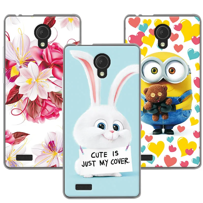 

Cute Cartoon Soft TPU Coque For BQ BQS-5515 Colorful Mermaid Cover For Funda BQ BQ-5515 BQS 5515 5.5" Case BQS 5515 Capa