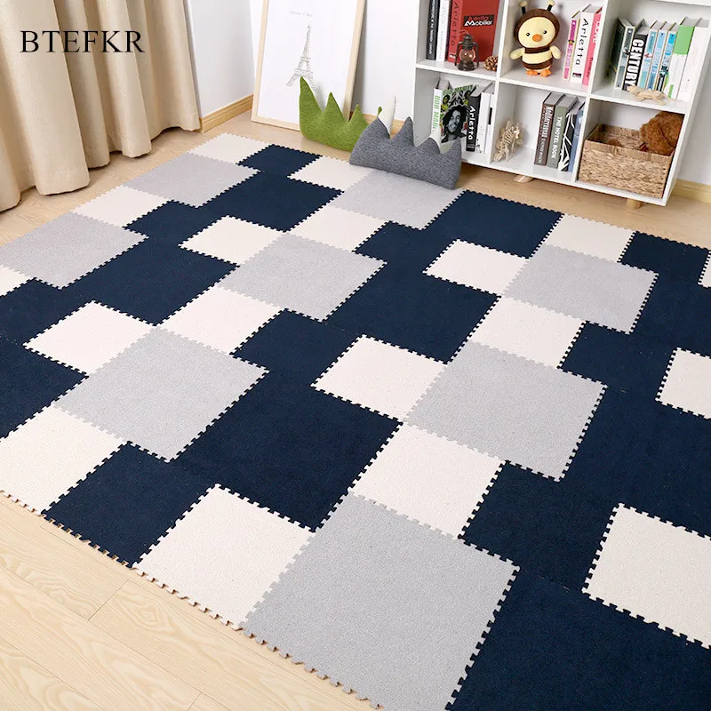 45x45 см детский игровой коврик пазл Детский ковер для гостиной Tapete Infantil Brinquedo в
