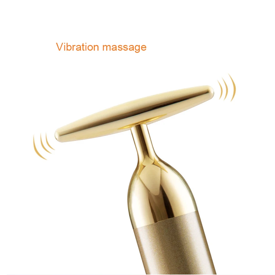 Массажная головка inFace Gold Beauty Bar с позолоченным покрытием для лифтинга лица