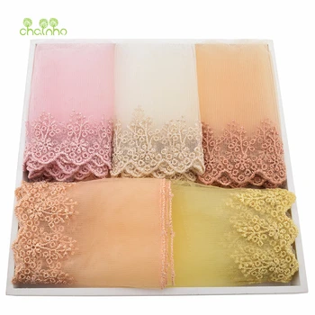 

Chainho,Mesh Embroidery Lace Ribbon 5 Yard/Lot,DIY Handmade,Wedding Party/Craft Packing/Child Dress Decoration/Hair Accessory