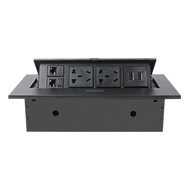 

K221CD multimedia socket pop-up desktop socket USB charging countertop socket