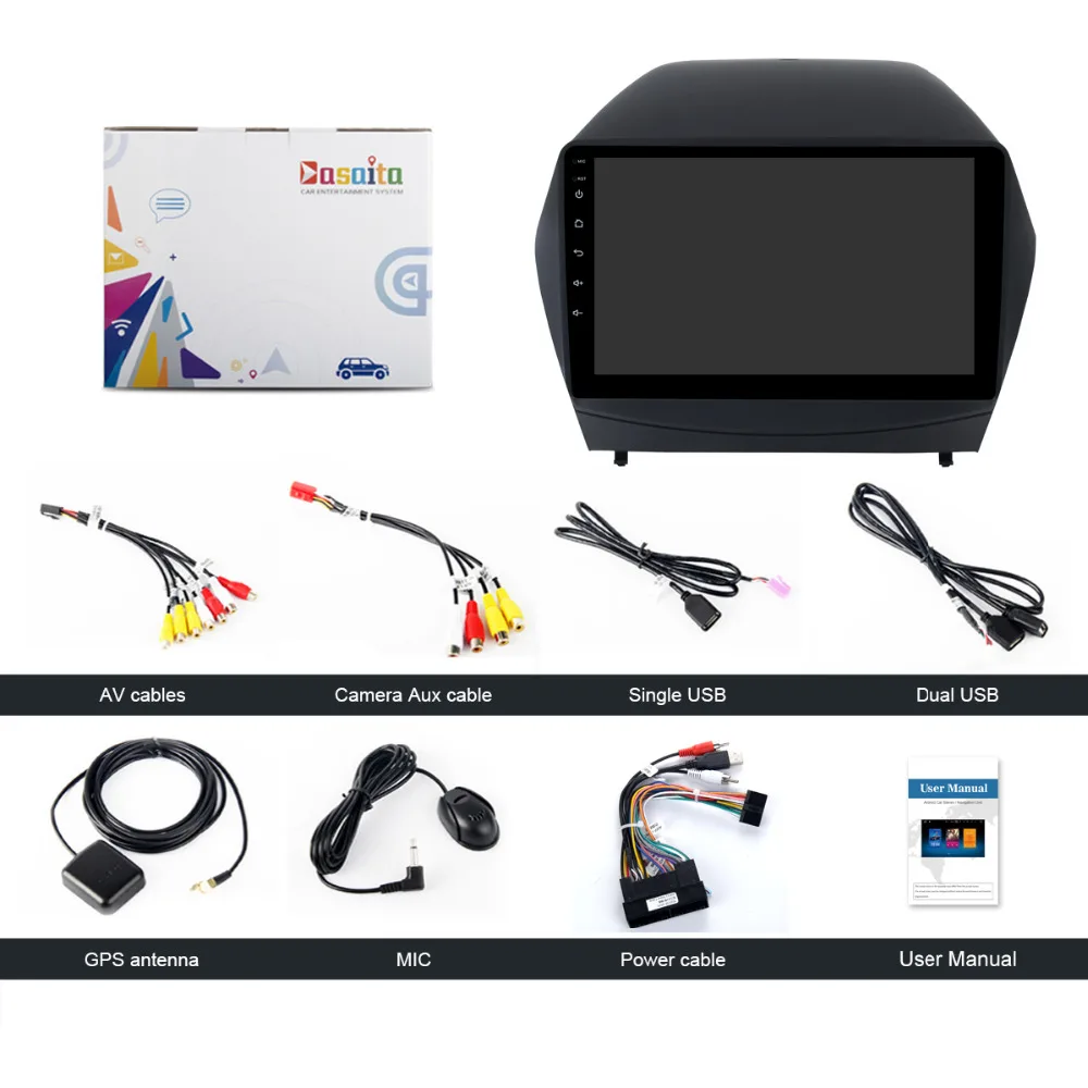 Top Car Multimedia Player 2 din for Hyundai IX35 2009 - 2015 Android 9.0 Octa-core 4G ram 32G rom 2 din car radio with gps android 4 Top Car Multimedia Player 2 din for Hyundai IX35 2009 - 2015 Android 9.0 Octa-core 4G ram 32G rom 2 din car radio with gps android 4