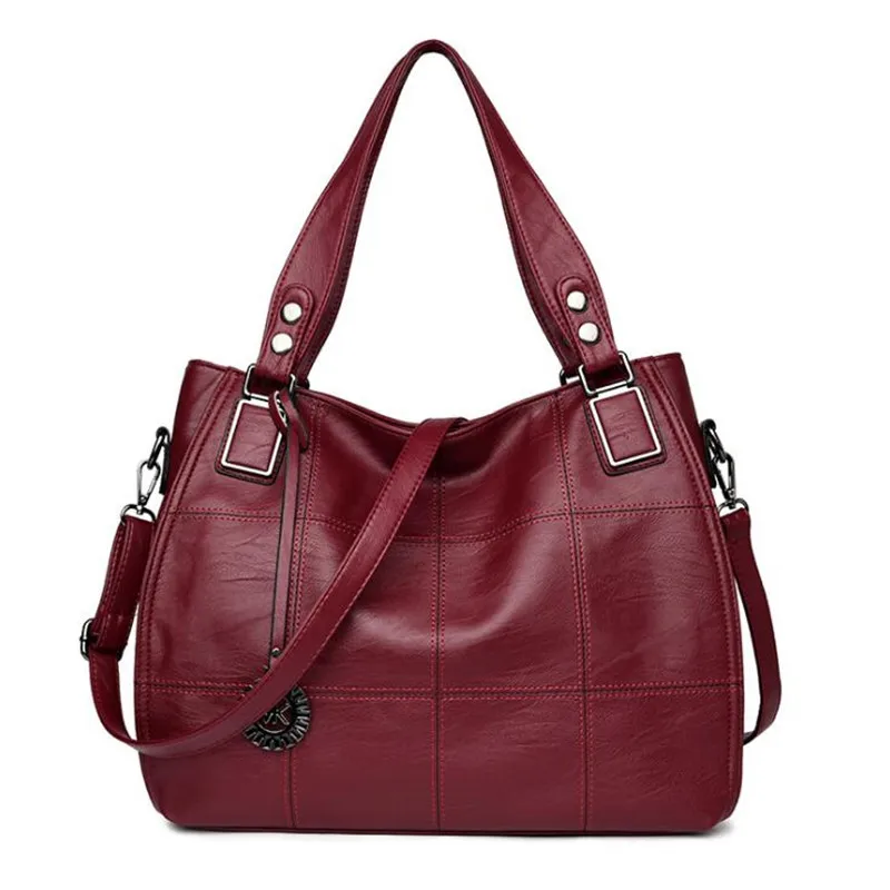 Aliexpress.com : Buy Fashion Women Soft PU Leather Handbag Female ...