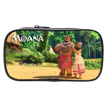 

BAOBEIKU 3D Character Printed Women Makeup Pen Bag for School Kids Pencil Bag Case Coin Purse