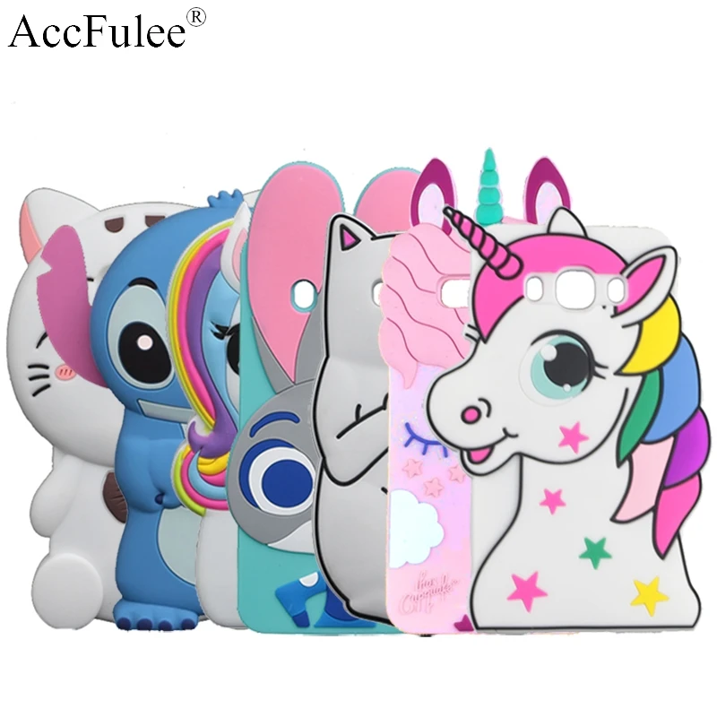 

3D Cartoon Stitch Case For Samsung Galaxy Grand Prime VE G531 G531H G530H Cat Cover Horse Rabbit Sulley Phone Shell