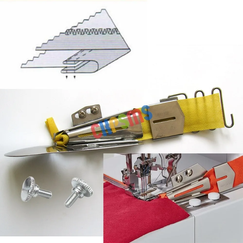 Home & Garden CoverStitch Machine Binder SemiFold Binding Attachment