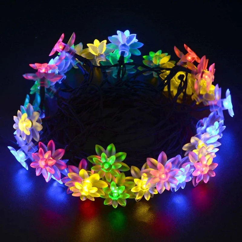 Solar-Powered-12M-39ft-100-LED-Lotus-Flower-Fairy-String-Lights-for-Wedding-Christmas-Party-Festival (1)