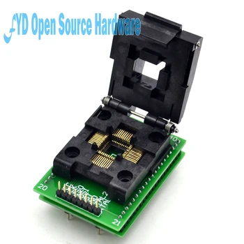

Top Quality LQFP44 TQFP44 to DIP40 adapter QFP44 Adpater Test block for AVR ISP Interface IC adapter Programmer sockets