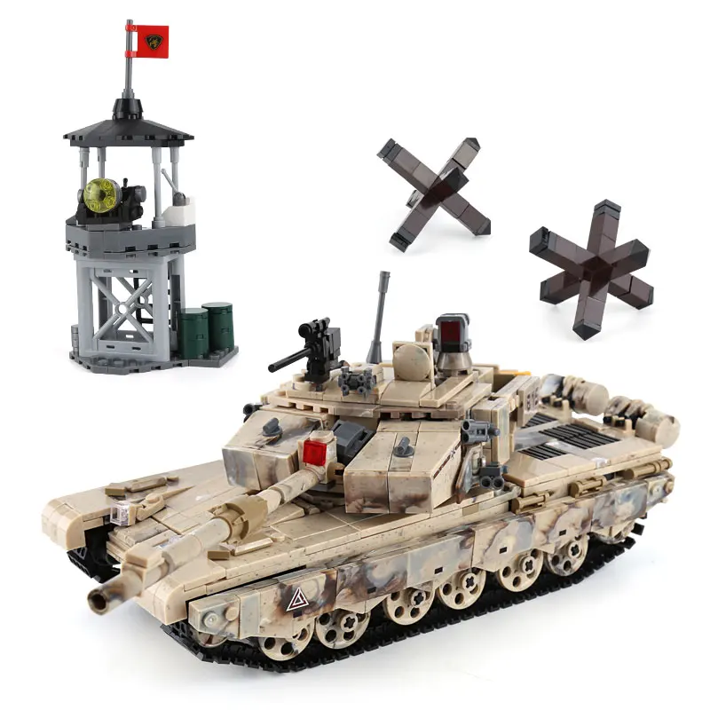 

XINGBAO 06021 1340PCS Military Series The 99 Tank Set Building Blocks Bricks Tank Model Car Model Kid Toys As Christmas Gifts