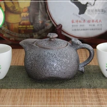 Простой китайский чайник для набора Кунг Фу Ча Железная тыква 230 мл