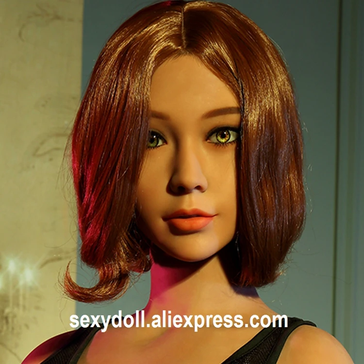 TPE silicone sex doll HEAD (5)