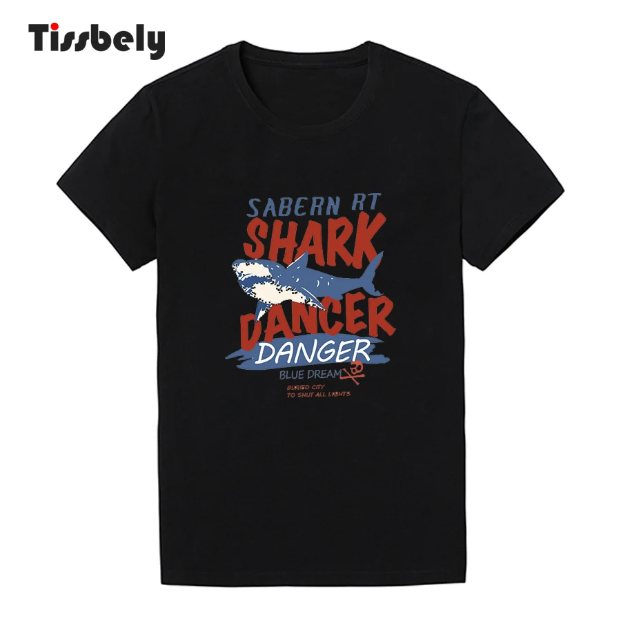Tissbely Shark Kaos Keren Desain Gray Hitam Putih Angkatan Laut