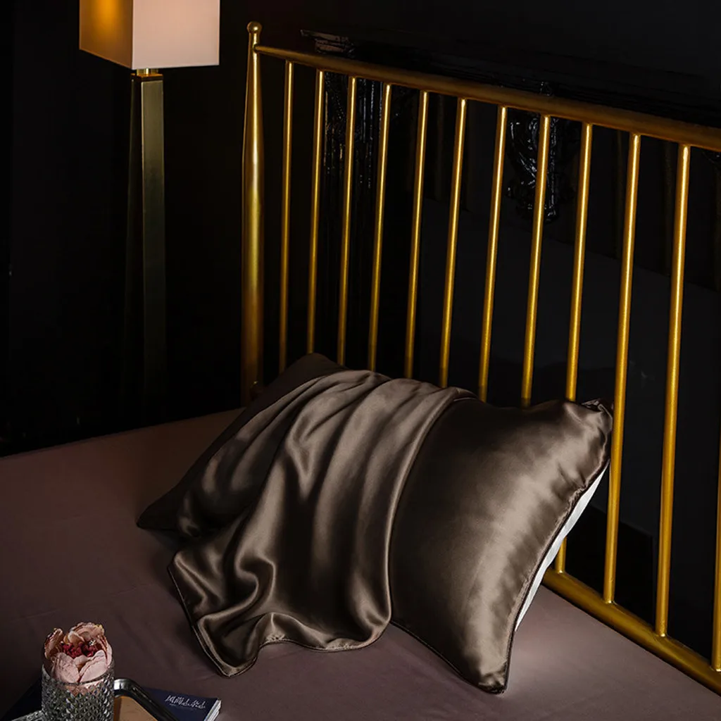 

2019 new arrival Lecopike Soft Mulberry Pure Silk Pillowcase Covers Silk Anti-Ageing Beauty 1pc Home Textile best selling