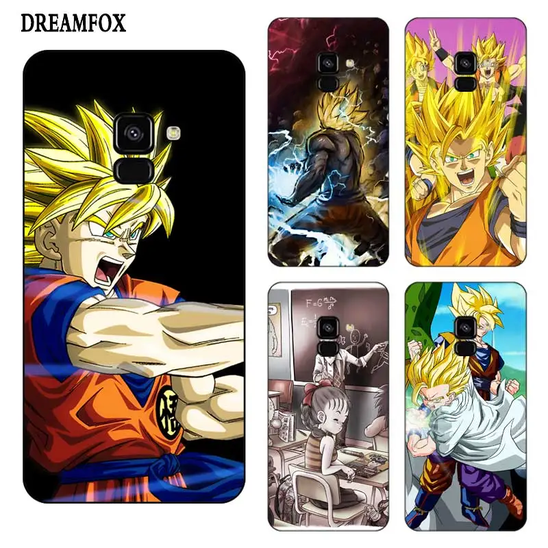 P058 Dragon Ball Z Cool Черный силиконовый чехол для Samsung Galaxy J2 J3 J4 J5 J6 J7 J8 Pro Plus Prime 2018 2017 |