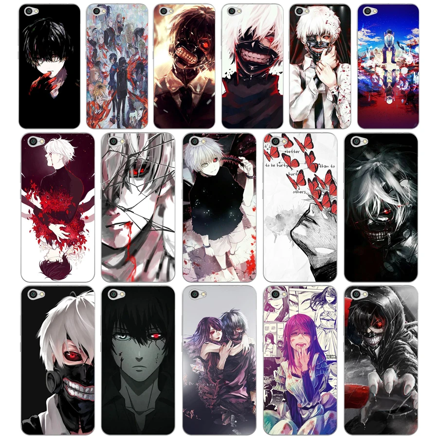 

284H Tokyo Ghoul anime Kaneki Ken Silicone Soft Tpu Cover phone Case for xiaomi redmi 4a 6a 4x note 5a pro mi a1