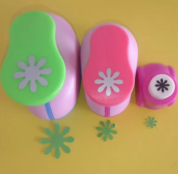 

3/8" 5/8" 1" Daisy Shaped craft punch Scrapbooking School DIY Flower Paper Cutter EVA foam Petal Hole Punches Embossers Cut Tool