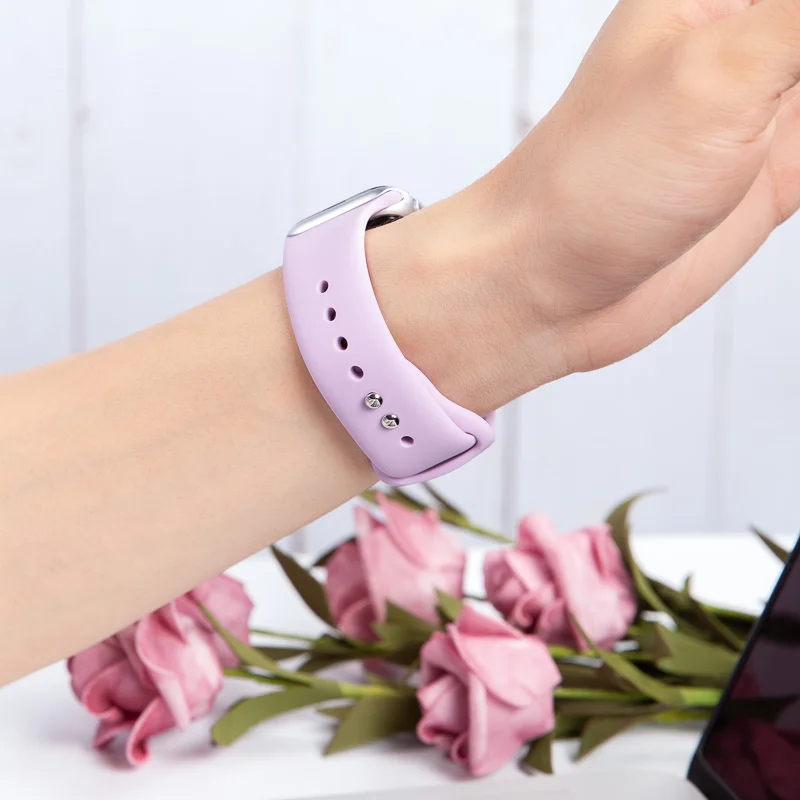 Strap For Apple Watch Band 38mm 40mm 42mm 44mm Double Rubber Buckle Silicone IWatch Strap For Apple Watch Series 4,3,2,1 81024 Strap For Apple Watch Band 38mm 40mm 42mm 44mm Double Rubber Buckle Silicone IWatch Strap For Apple Watch Series 4,3,2,1 81024