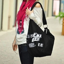 Heißes einzelteil! Damenmode Koreanischen Stil Leinwand Adrette Campus Umhängetasche Handtasche Einkaufstasche