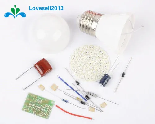 

Energy-Saving 38 LEDs Lamps DIY Kits Electronic Suite