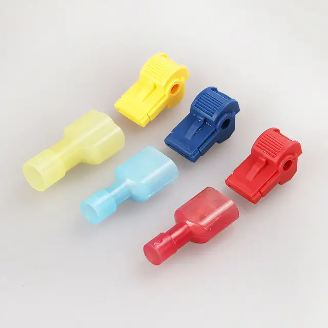 120pcs 60sets Scotch Lock Quick Splice Wire Connectors Terminals Crimp Electrical Car Audio 22-10AWG   Wire Set Wire Connector