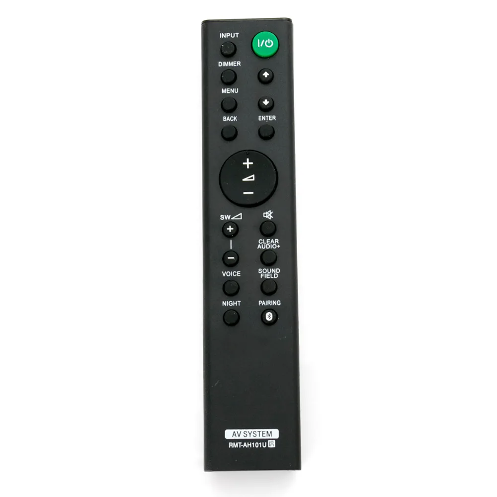 

New RMT-AH101U Remote Control for Sony SOUND BAR HT-CT380 HT-CT780 SA-CT380 SA-WCT780 HTCT380 HTCT780 SACT380 SACT780 SAWCT380