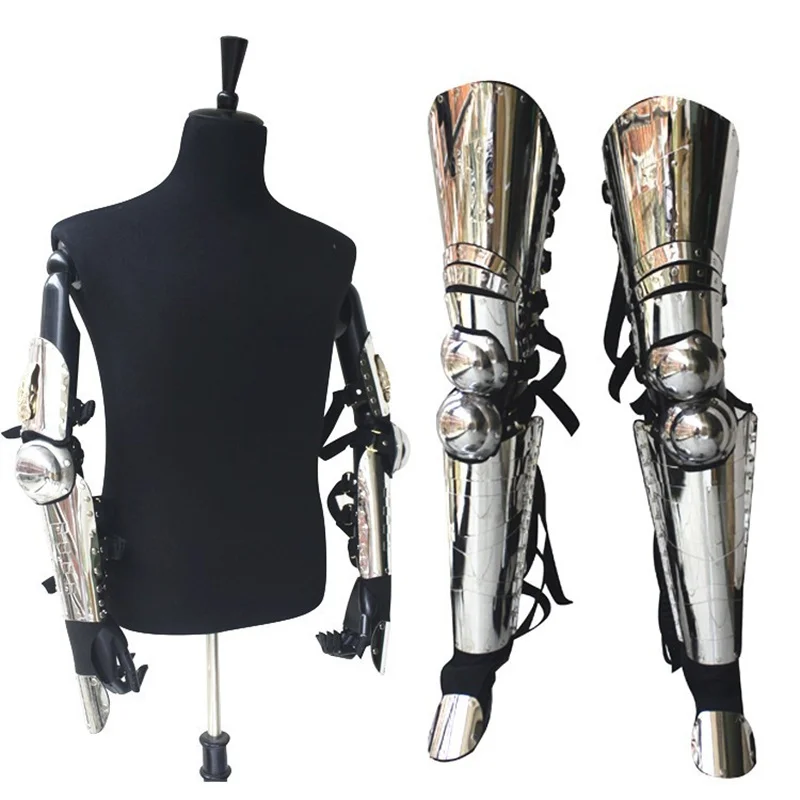

Retro Punk Metal Silver Handmade MJ Michael Jackson Exactly Same History Concert Armor Custume Set