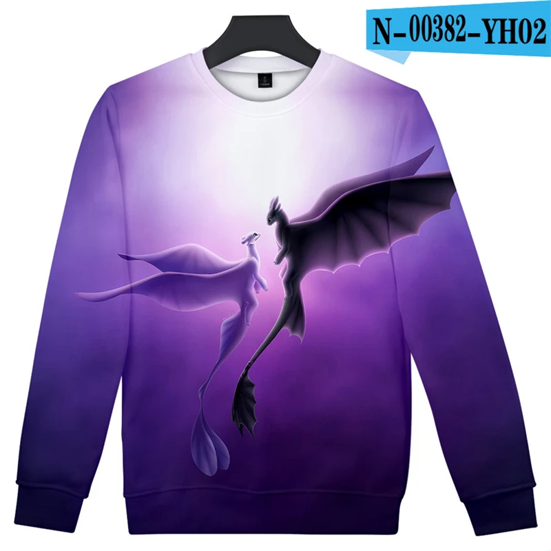 

How To Train Your Dragon Sweatshirt Boys Moletons Anime Mens Hoodie Cartoon Anime Clothes 3D Clothing Streetwear 3D Clothes