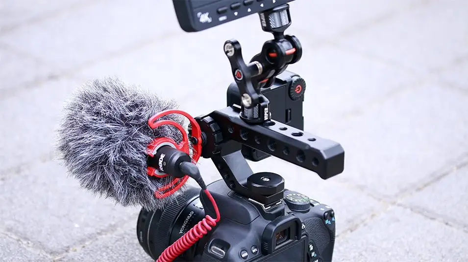 BEESCLOVER UURig R005 DSLR Camera Top Handle Grip Cold Shoe Adapter Mount Universal Handgrip for Sony Nikon Canon Pentax r25