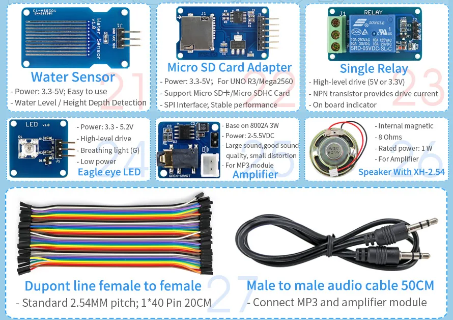 Богатый UNO R3 Atmega328P совета модуль Development Kit C совместим с Arduino UNO R3, с MP3 RTC Температура Touch Сенсор