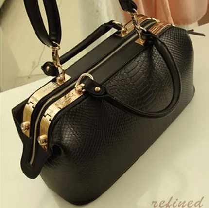 

New 2017 Crocodile Pattern Brand Women Handbag Fashion Big Totes Bag Women Leather Bags Handbags Messenger Bag X30-041