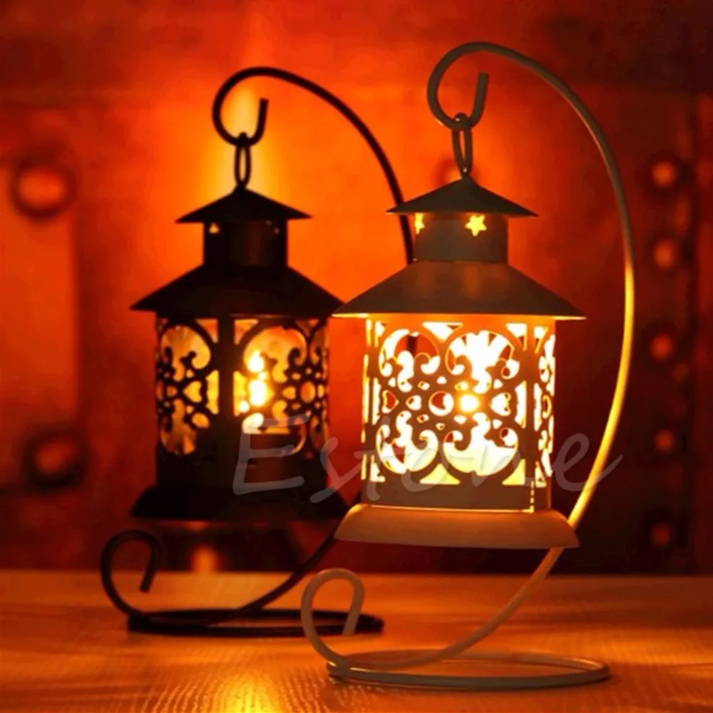 

Moroccan Style Candlestick Candleholder Candle Stand Light Lantern Lamp Gift