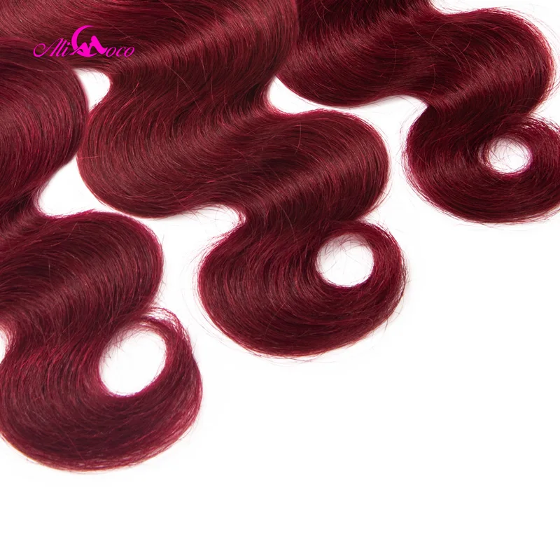 Brazilian Body Wave Bold Red #99 Burgundy Human Hair Weave 1/3/4 Bundles Remy Hair Ali Coco Thick Hair Extension Brazilian Body Wave Bold Red #99 Burgundy Human Hair Weave 1/3/4 Bundles Remy Hair Ali Coco Thick Hair Extension