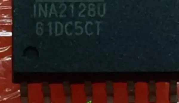 INA2128U AD9708AR TEA1095T INA2128U A3984SLPT ADG438FB - Цвет: INA2128U