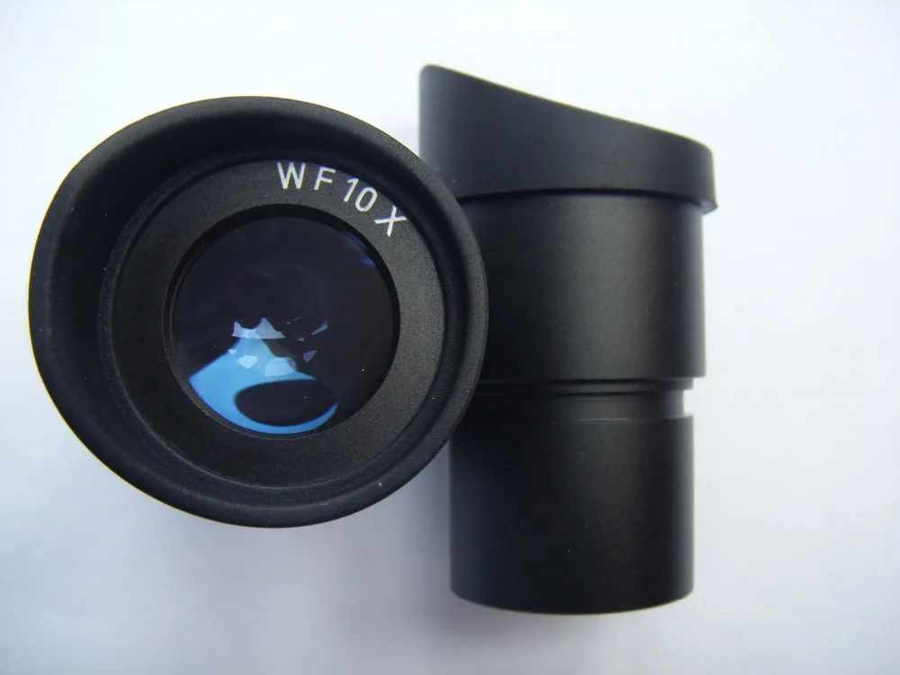 2PCS/Lot 10X eyepiece microscope lens widefield 20mm mount 30mm with