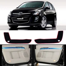 1 комплект внутри двери против царапин защитная накладка для Mazda 8 2011-15