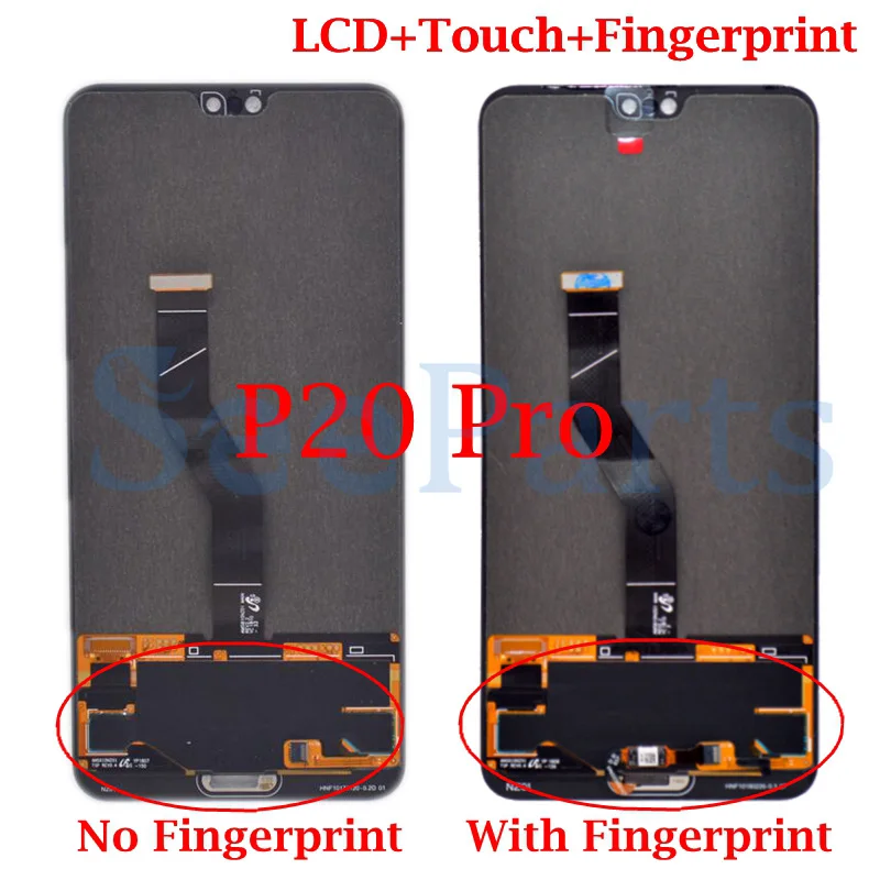 6 1 &quotдля Huawei P20 Pro ЖК экран Сенсорная панель дигитайзер CLT AL01 дисплей с сенсорным