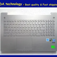 Wellendorff 95% / Упор для рук topcase Для ASUS N550 N550JV N550JK US клавиатура верхняя крышка сенсорная панель с подсветкой