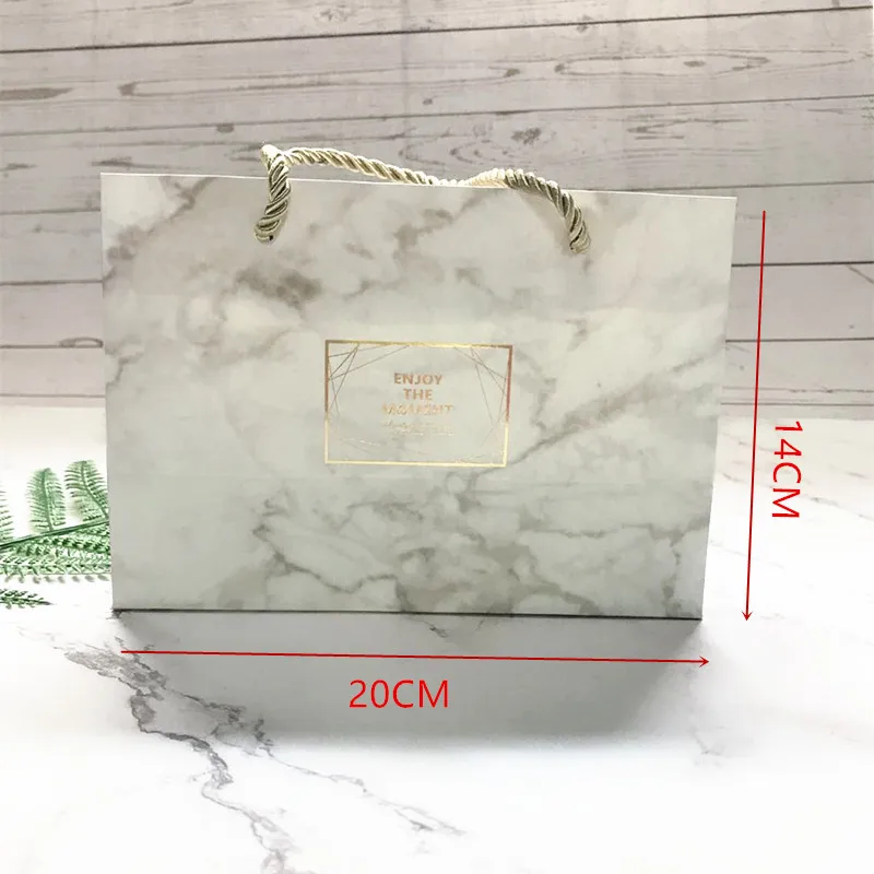 Small Box Marble Color Vintage Marriage Wedding Party Dragee Candy Box Packaging Cardboard Box Gift Bags