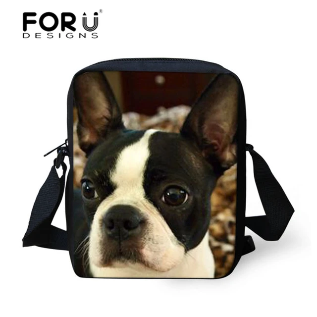 Forudesigns Boston Terrier Printed Crossbody Bag For Women Messenger Forudesigns Boston Terrier Printed Crossbody Bag For Women Messenger Bags Brand Bolsos Mujer Small Shoulder