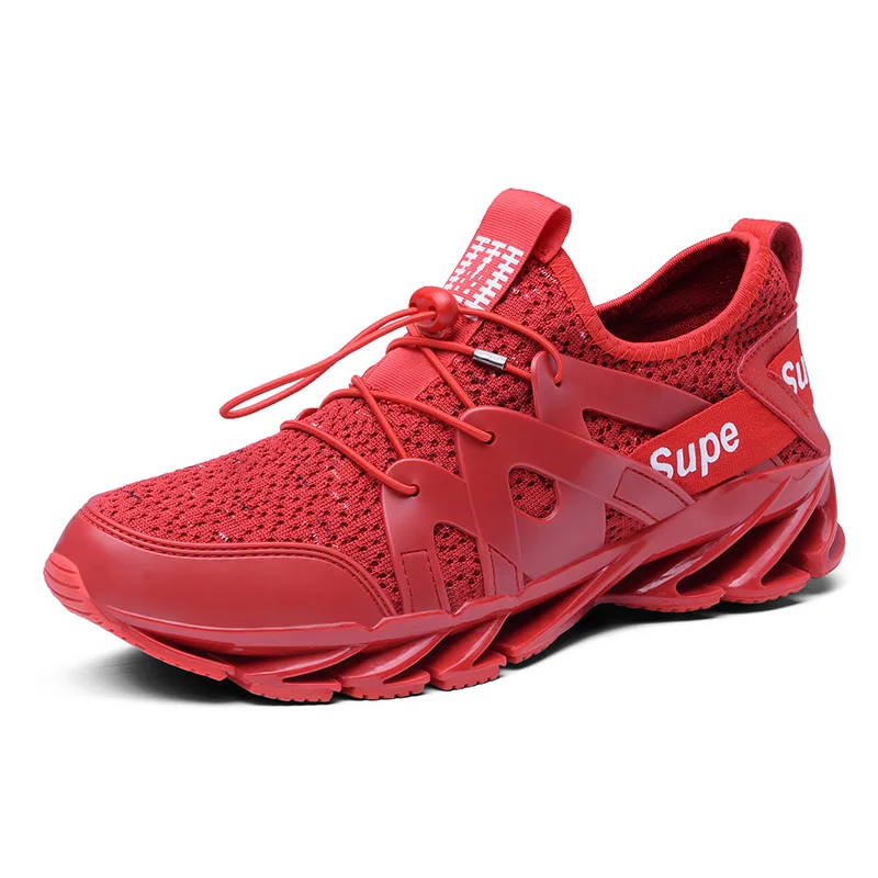 

Men Running Shoes Spring Blade Sneakers Cushioning Outdoor Zapatillas Men Sport Shoes Jogging Athletic Shoes Male Trainer 80059