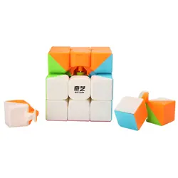 56 мм., классический волшебный скоростной кубик, 3x3x3 кубика, головоломка, скоростной куб, разноцветная детская обучающая игра, головоломка