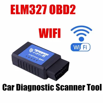 

Latest Version car scanner code reader tester decoder Super Mini ELM 327 OBD 2 Diagnostic tool Free Shipping WIFI