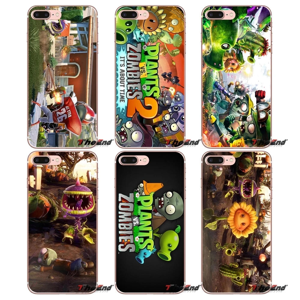 

Game Plants vs Zombies TPU Silicone Case For iPhone X 4 4S 5 5S 5C SE 6 6S 7 8 Plus Samsung Galaxy J1 J3 J5 J7 A3 A5 2016 2017