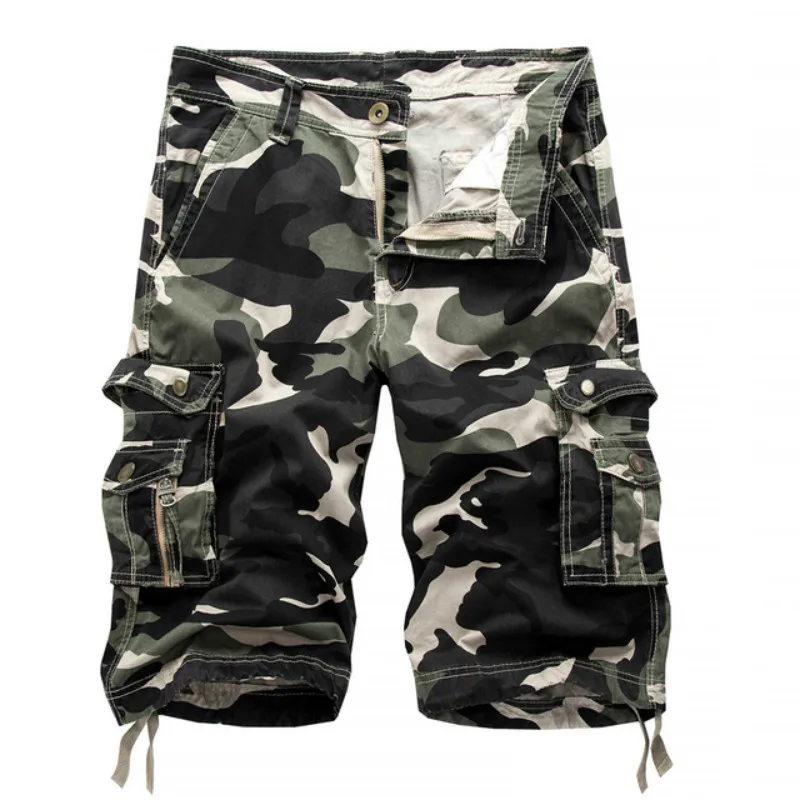 

Trendyol Man Bermuda Cargo Shorts Men Modis Camouflage Military Men Short Homme Sweatpants Hip Hop Men Shorts Casual Cargo Cloth