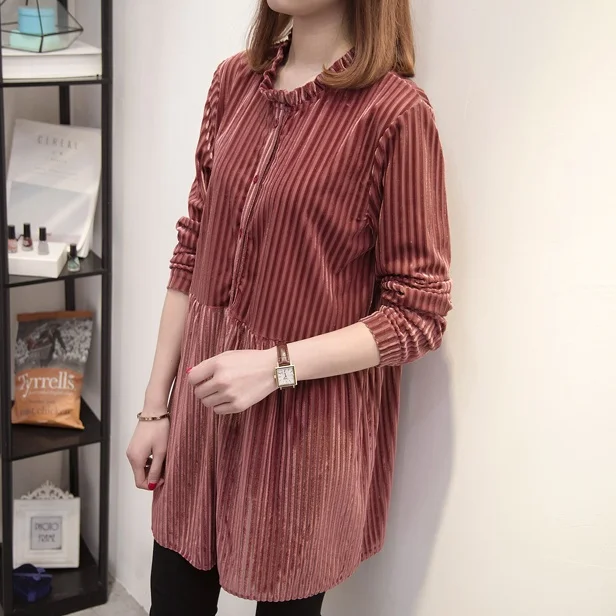 5xl Большие размеры blusas feminina 2018 Корейская весенне-летняя стильная Осенняя женская