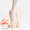 Sales Satin Ballet Pointe Shoes Professional Girls Ladies Ballerina Dance Shoes With Ribbons 2