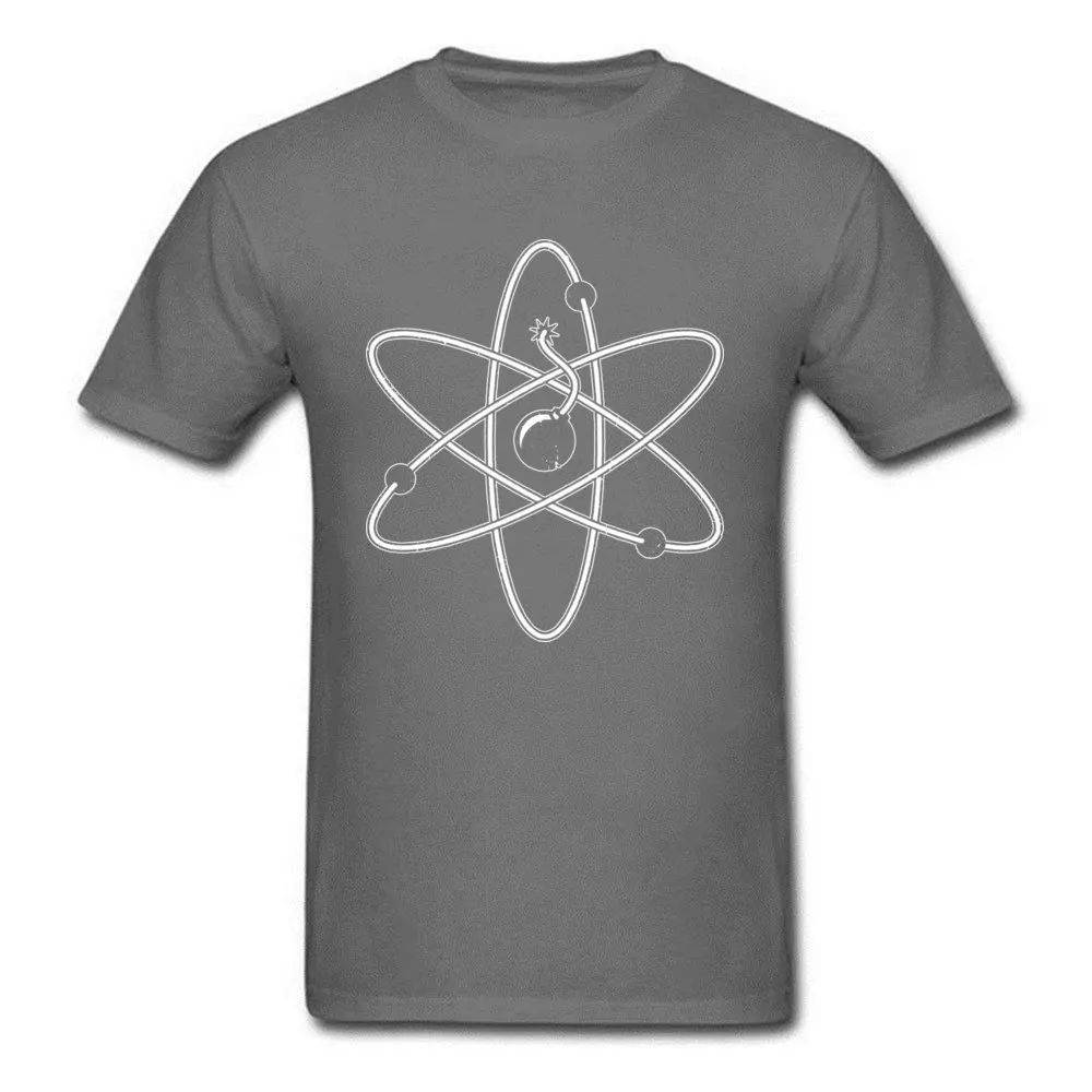 Atom Bomb Design Top T-shirts for Men Cotton VALENTINE DAY Tops Shirts Casual Tshirts Short Sleeve Brand O Neck Atom Bomb carbon