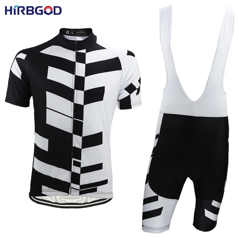 Hirbgod 2017 Cycling Set Men Short Sleeve Jersey Sets Xxxl White Summer